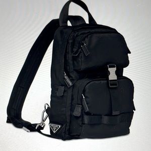 Prada
single strap backpack